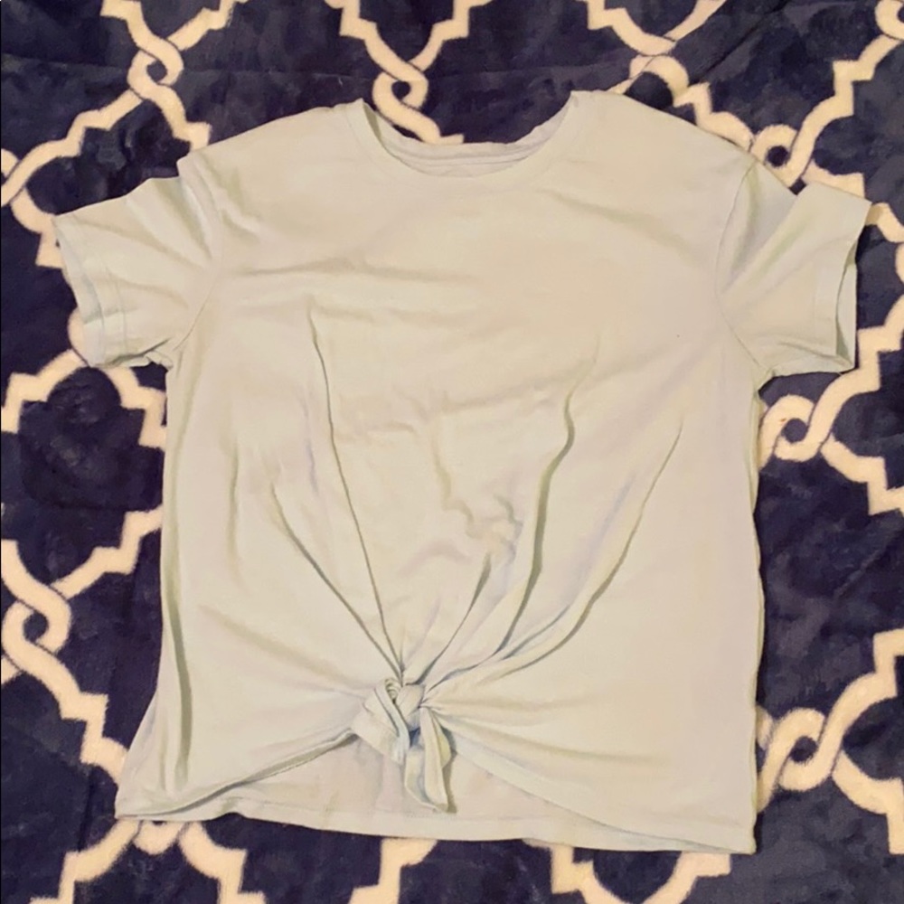plain Turquoise top